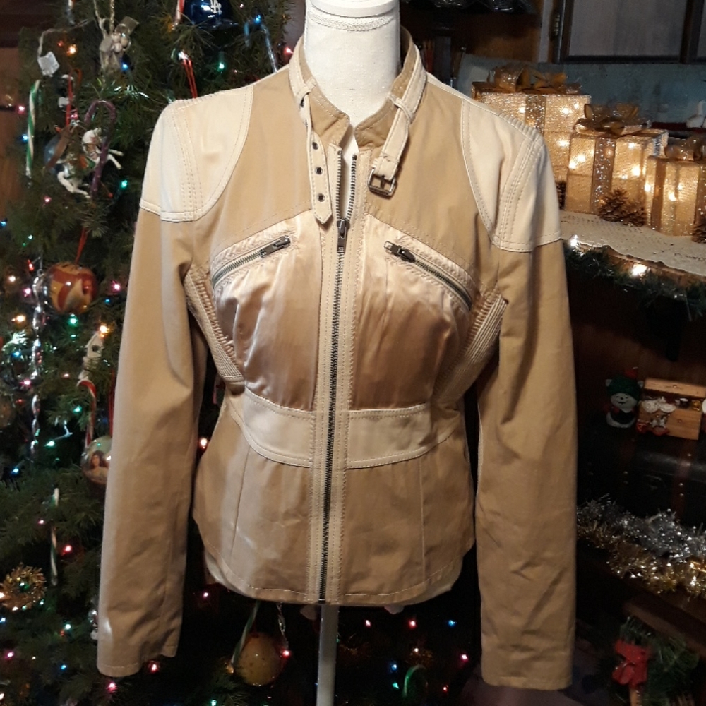 Catherine Malandrino Tan Kids Blazer